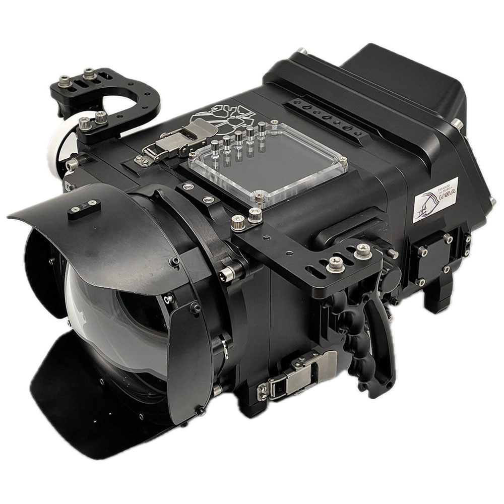 Gates Deep Red Komodo-X Underwater Cinema Housing with SmallHD Ultra 5 LCD Monitor