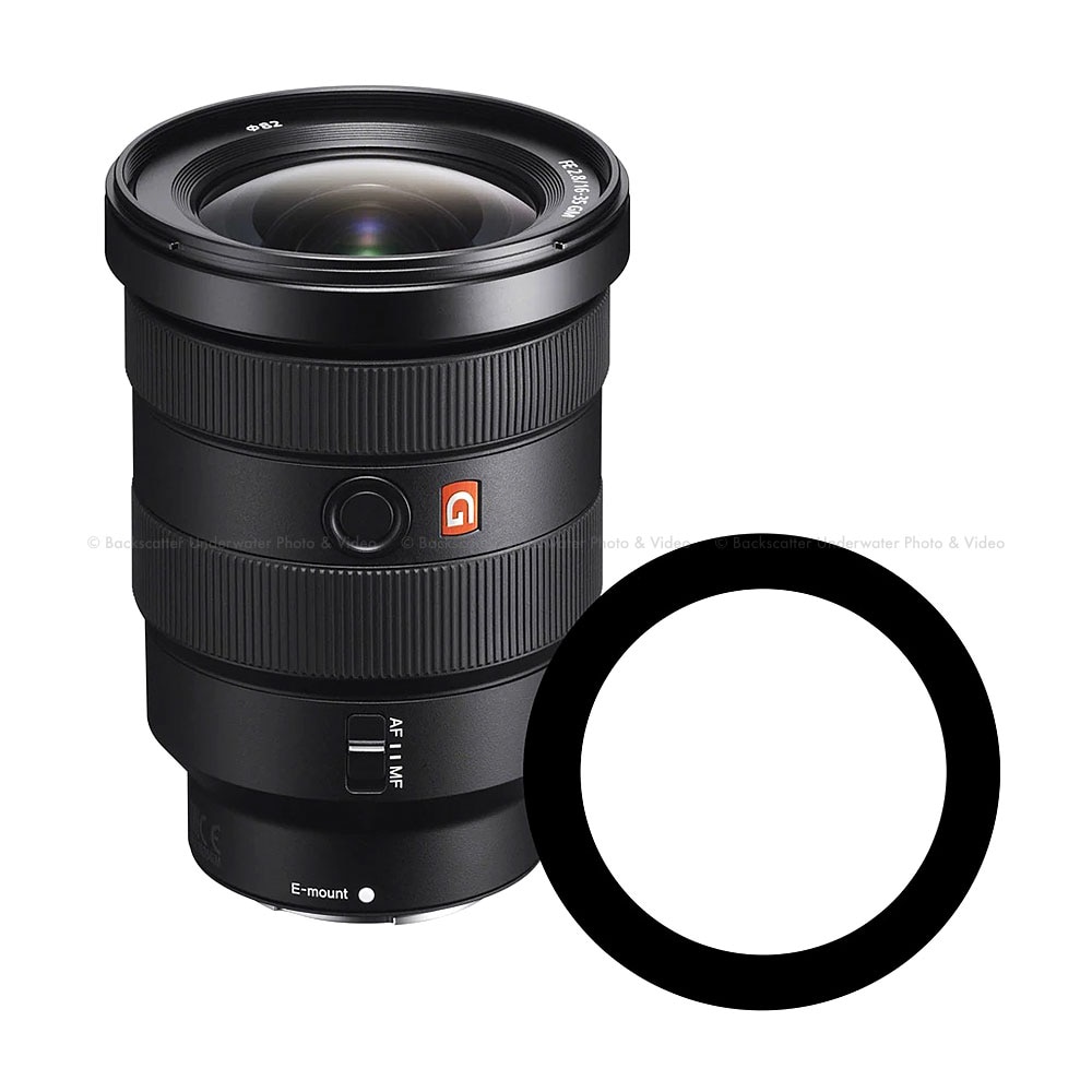 Ikelite Anti Reflection Ring For Sony Fe 16 35mm F 2 8 Type I Gm Lens Ikelite Anti Reflection Ring For Sony Fe 16 35mm F 2 8 Type I Gm Lens