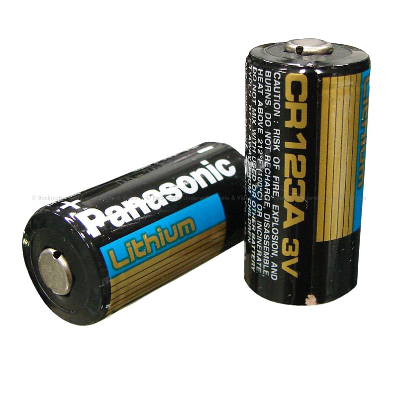 Ikelite Gamma 2-pack CR123 lithium batteries