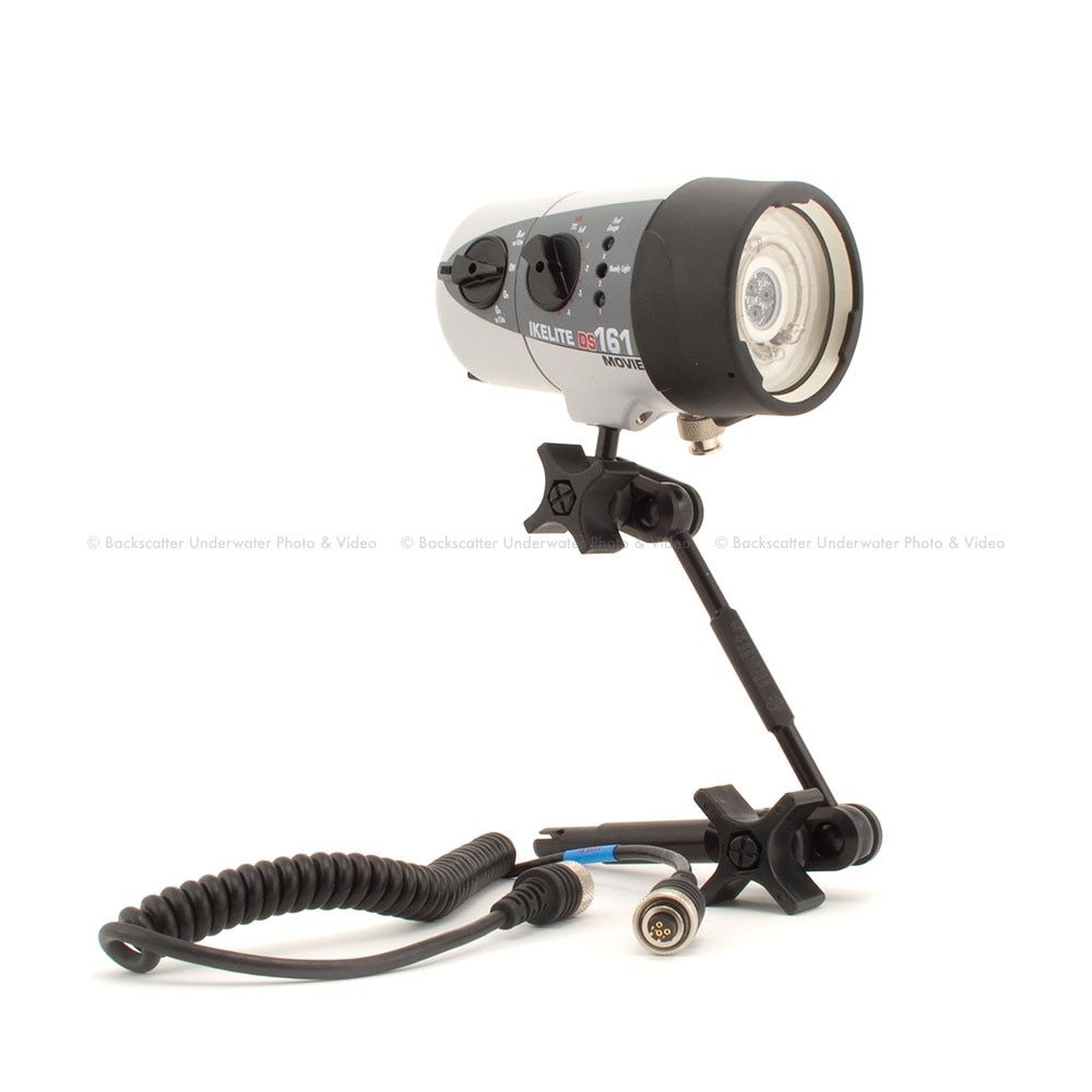 Flash Stroboscopique Sous-Marin Ikelite DS160 Substrobe - Avec Batterie 4066,5 Et Diffuseur - Occasion