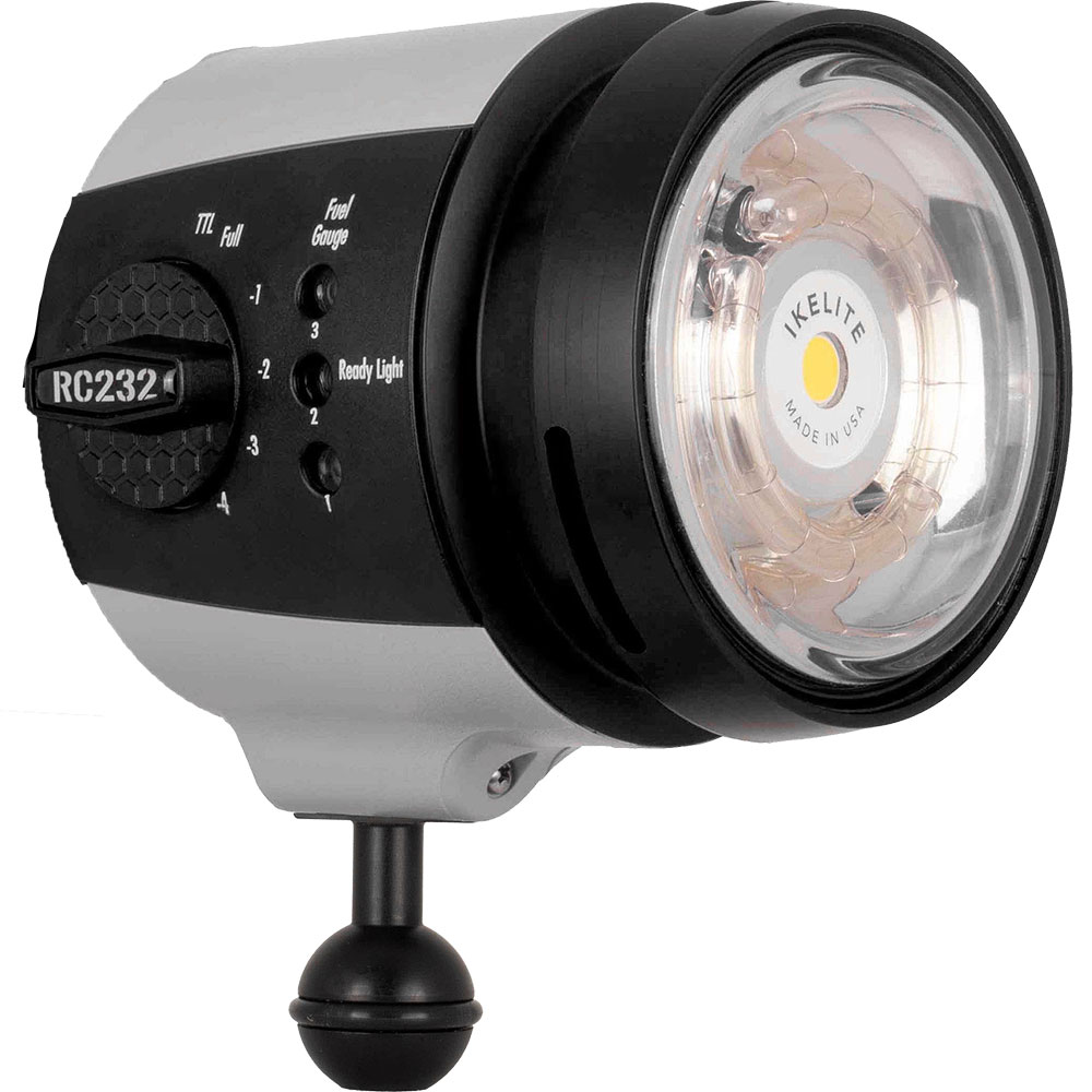 Ikelite Substrobe RC232 Underwater Strobe with Video Light - Front