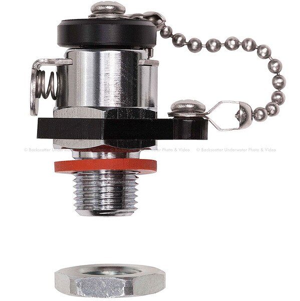 Ikelite Vacuum Valve for Accessory Port 1/2 Inch Holes