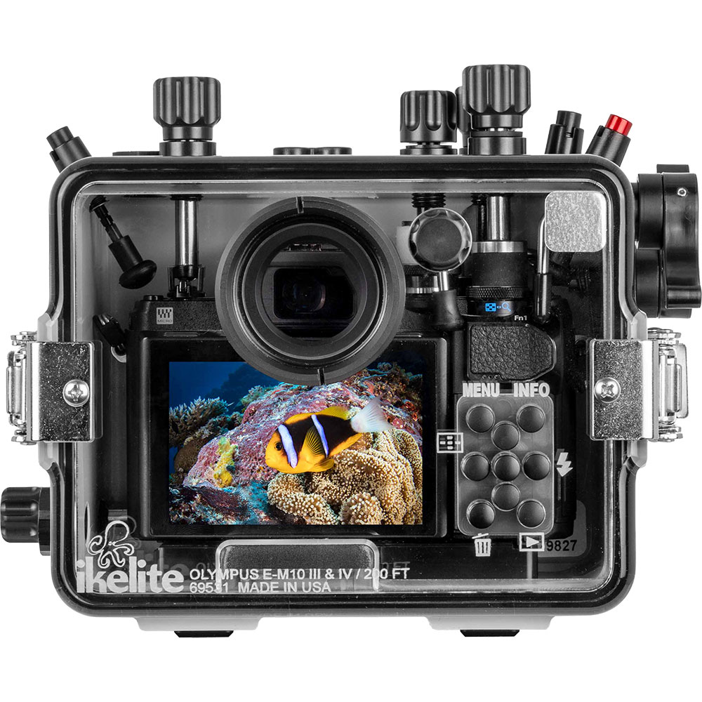 Ikelite Olympus OM-D E-M10 III & E-M10 IV Underwater Housing 200DLM/A