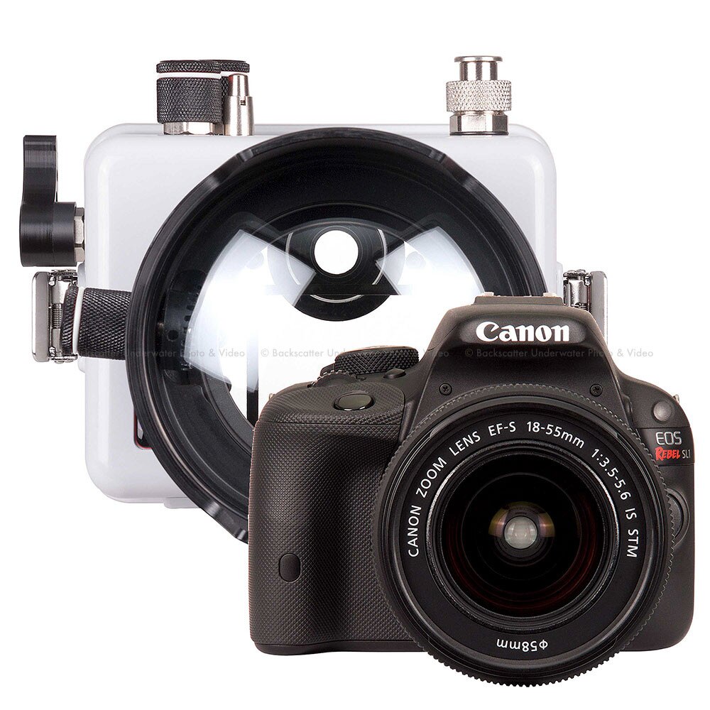 Ikelite DLM200 Underwater Housing and Canon Rebel SL1 Camera Kit