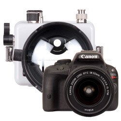 Ikelite DLM200 Underwater Housing and Canon Rebel SL1 Camera Kit