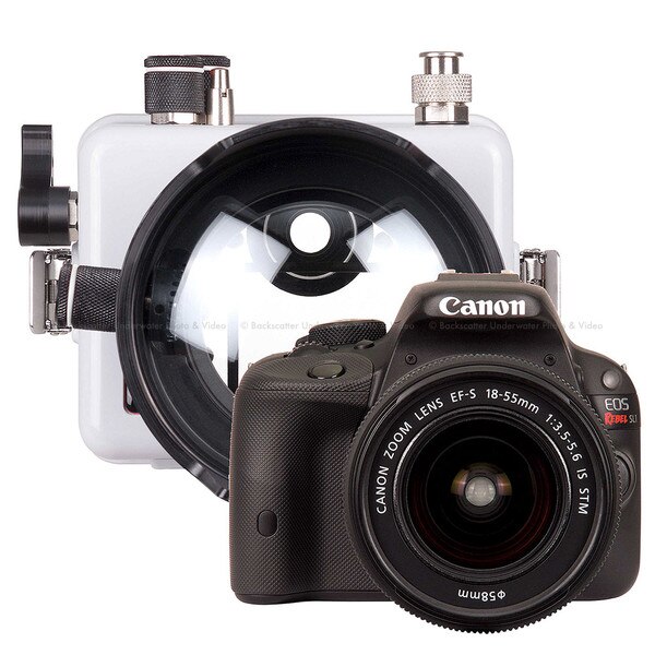 Ikelite DLM200 Underwater Housing and Canon Rebel SL1 Camera Kit