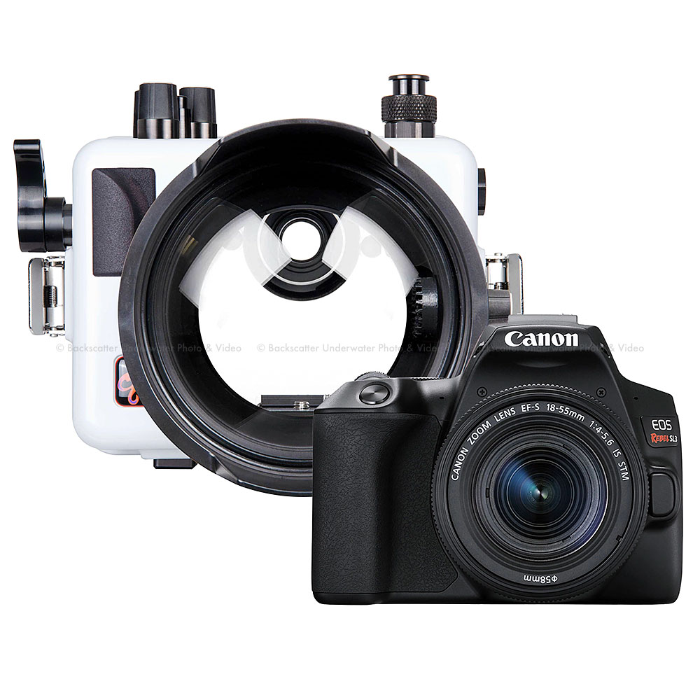 Ikelite 200DLM/C Underwater Housing and Canon Rebel SL3 Camera Kit