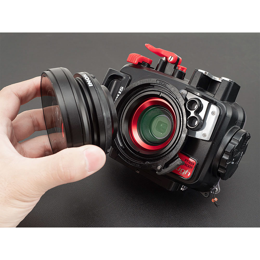 Inon XD Lens Mount for Olympus PT-056, PT-058, & PT-059 Housing