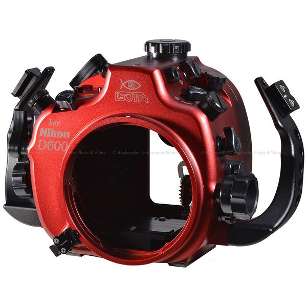 Isotta D610 Underwater Housing for Nikon D610 Cameras with Nikonos Bulkheads