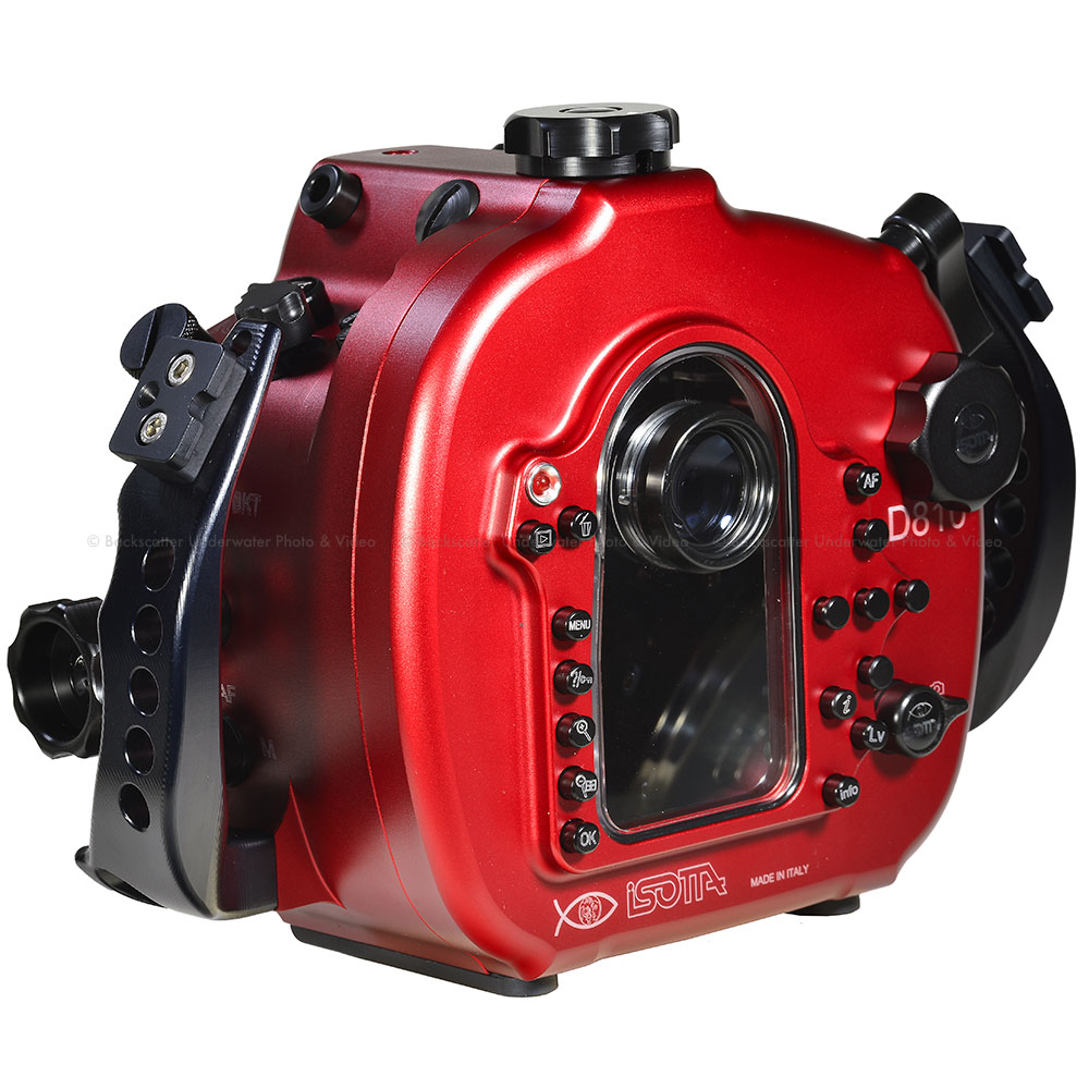 Isotta D810 Underwater Housing for Nikon D810 FX Camera with