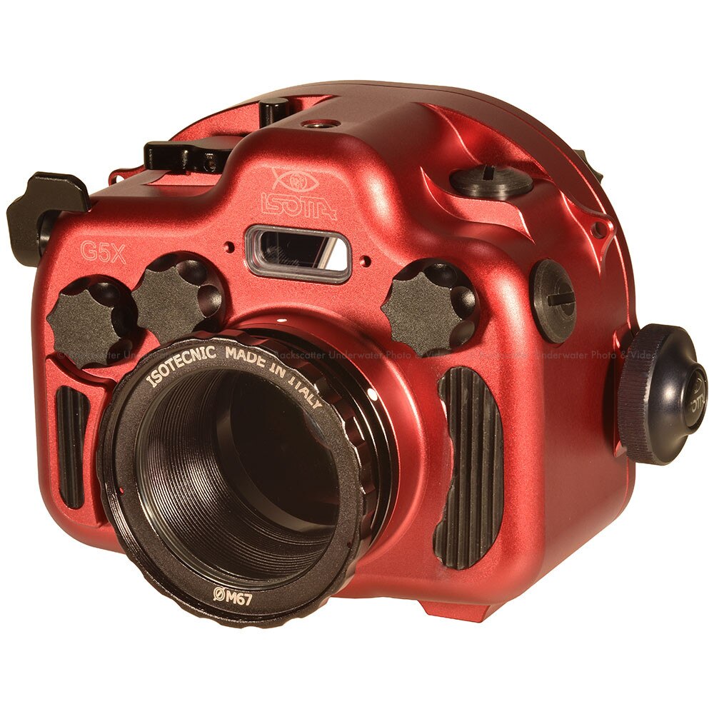 Isotta G5X Underwater Housing for Canon G5 X camera