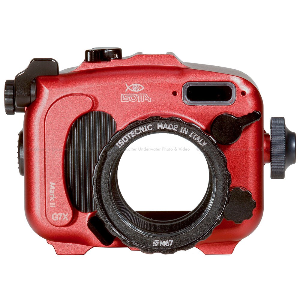 Isotta G7XII Underwater Housing for Canon G7 X Mark II Camera