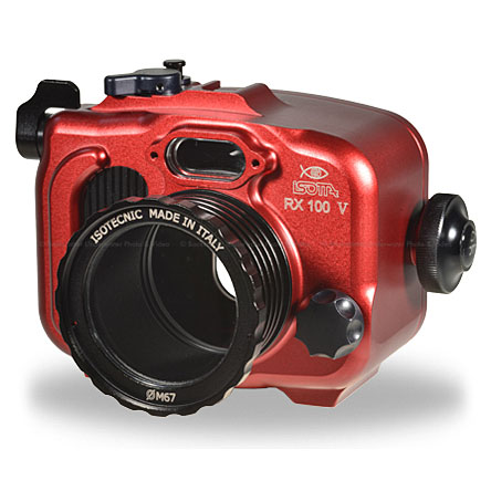 stoeprand Zwart Psychiatrie Isotta RX100VA Underwater Housing for Sony RX100 Mark V & VA Camera