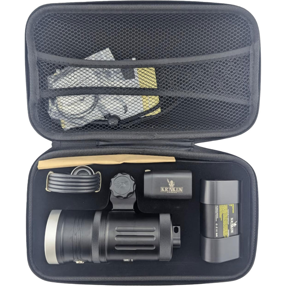 Kraken Hydra 8,000 V2 WRGBU Underwater Video Light