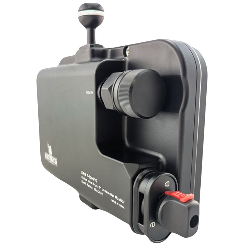 メモリー Karaken Kraken 7-inch HDMI Ultra Bright Underwater Monitor KRM07-2200 V2