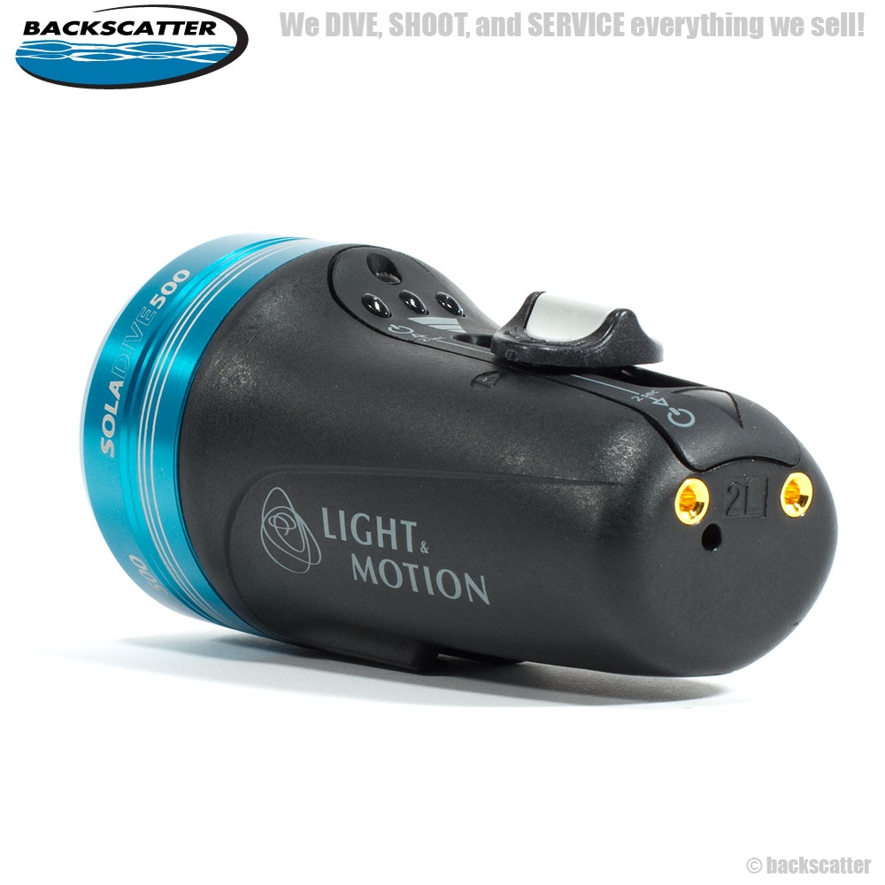 Light & Motion Sola 5 00 Dive Light w/ hand strap - Backscatter