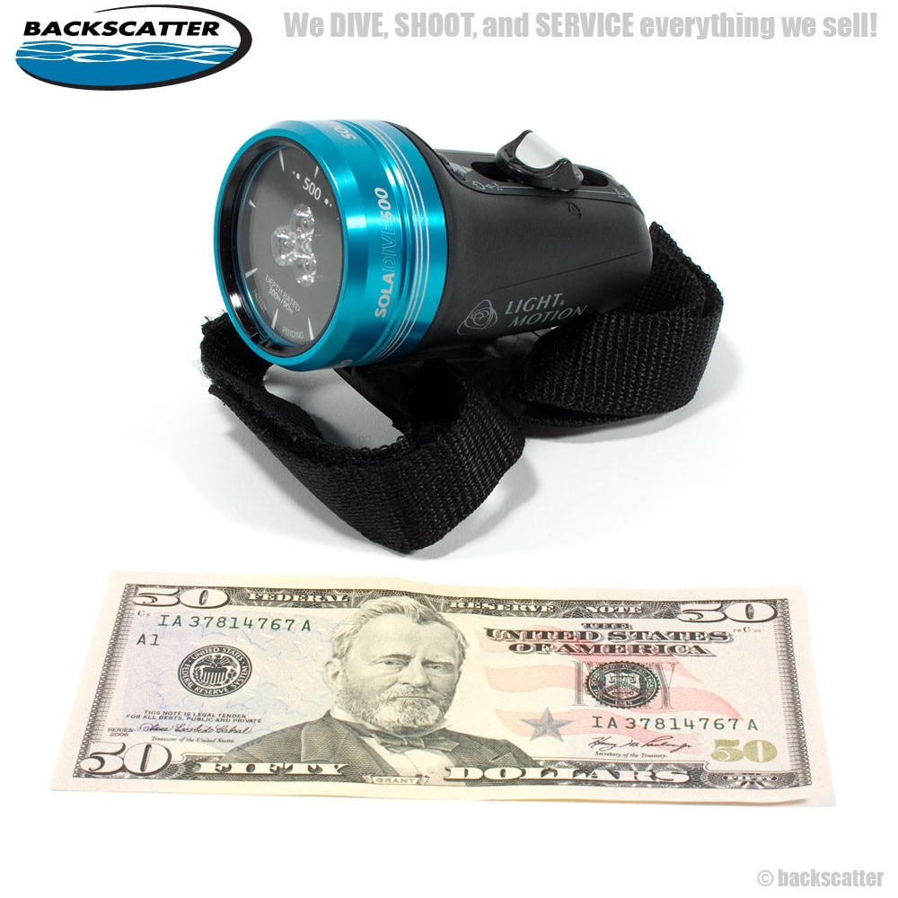 light amp motion sola 500 dive light w hand light motion sola dive 500