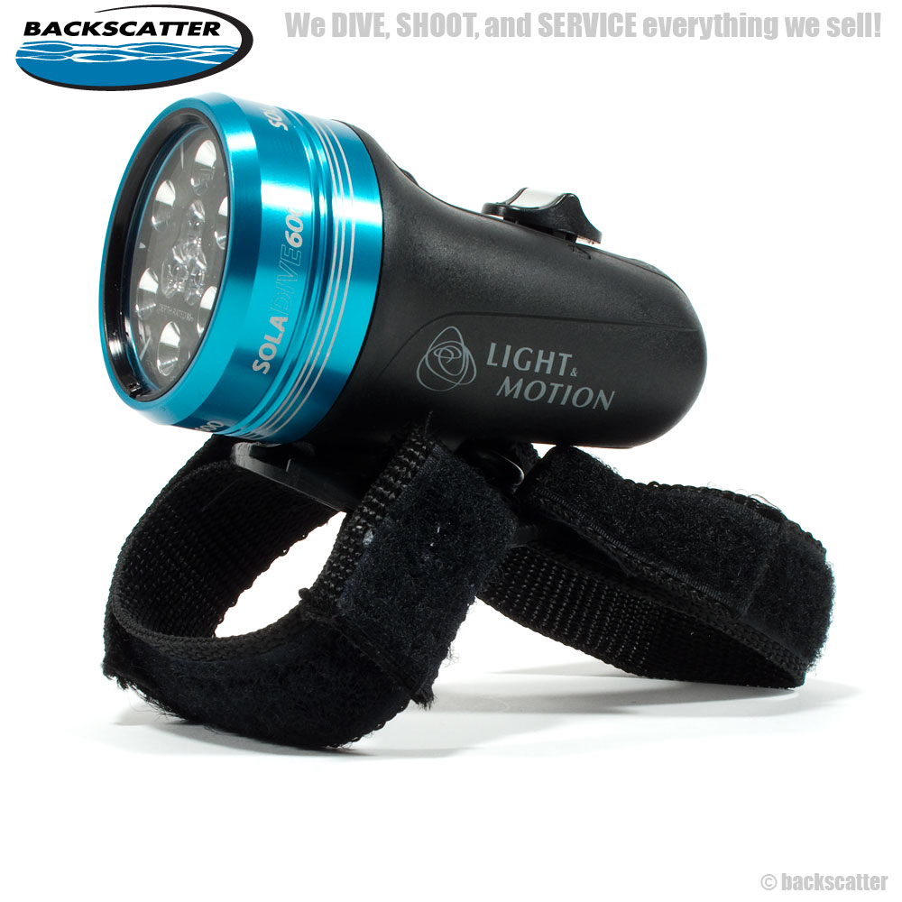 Light & Motion Sola 6 00 Dive Light w/ hand strap
