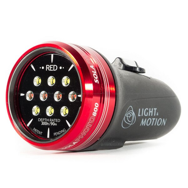 Vant til Sikker mareridt Light & Motion Sola 800 Photo Underwater Focus & Video Light