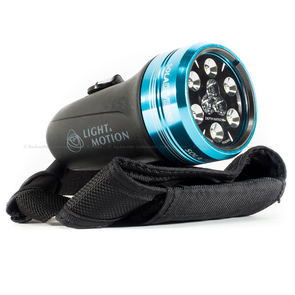 ダイビングライトLIGHT&MOTION SOLA Photo800/1200用 Light & Motion Sola 800 Dive Light w/ hand strap