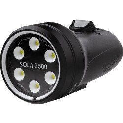 Light & Motion Sola 2500 Flood Underwater Video Light
