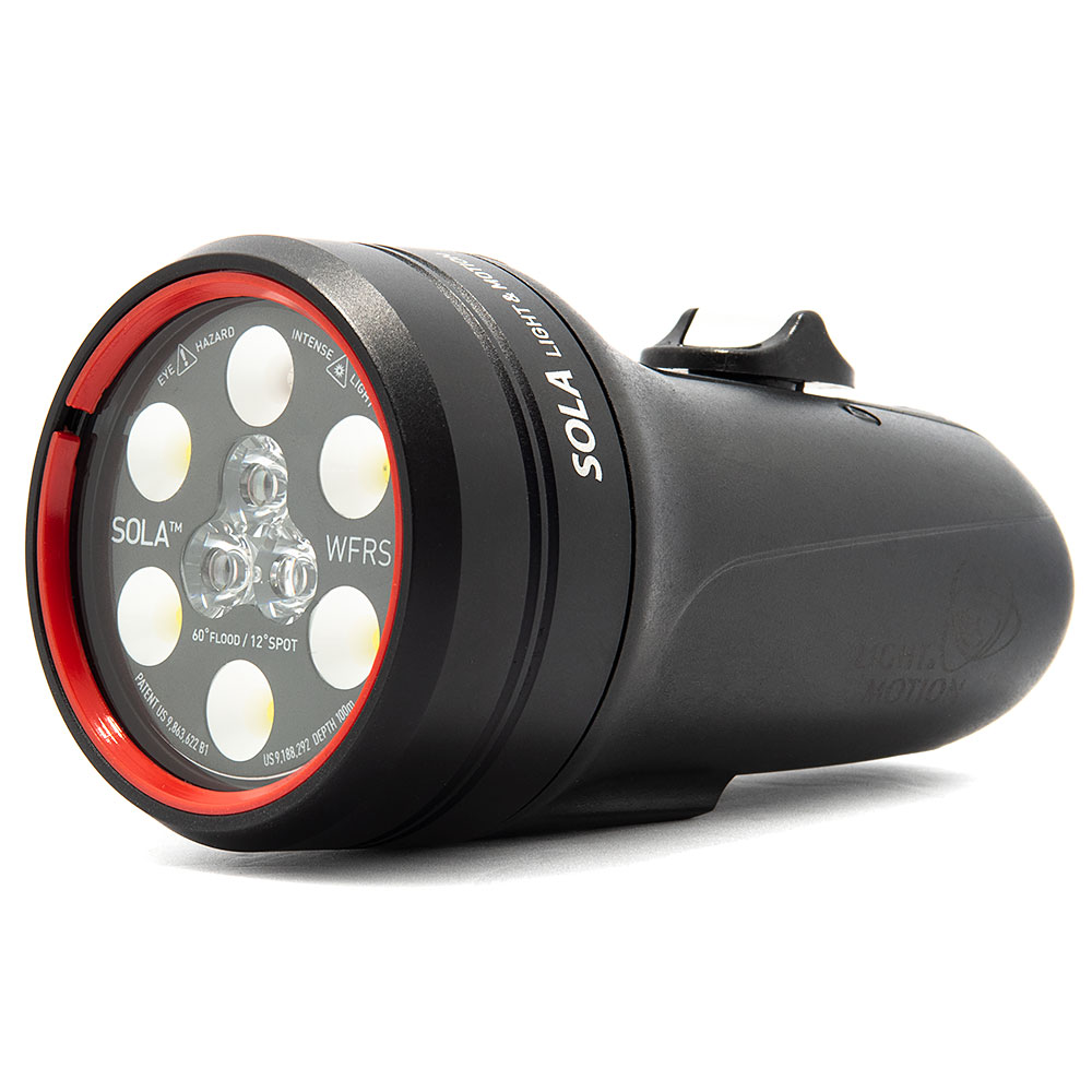 Light & Motion Sola Photo 1200 WFRS Underwater Video & Focus Light