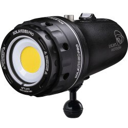 Light & Motion Sola Video Pro 12000 FC Plus Flat Port Underwater Video Light