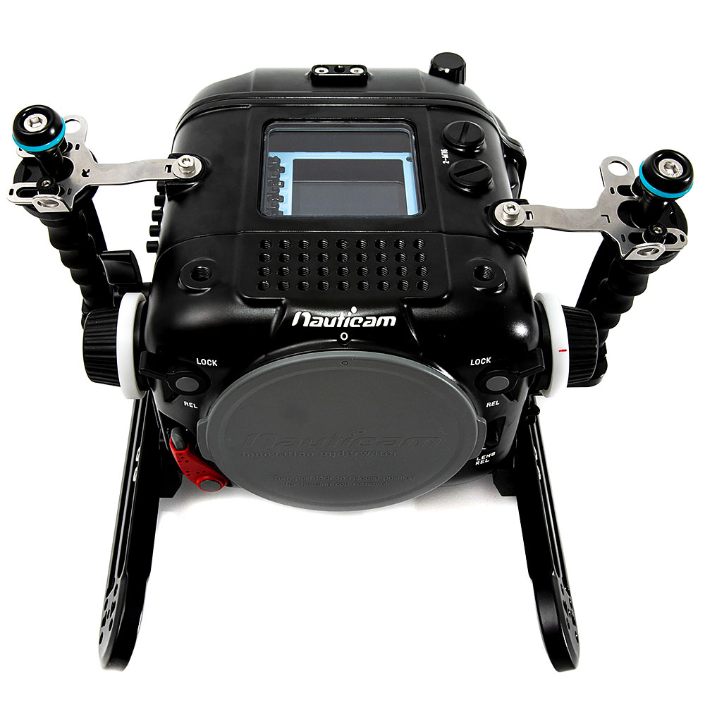 Nauticam Red Komodo 6K Underwater Cinema Housing - Standard Back