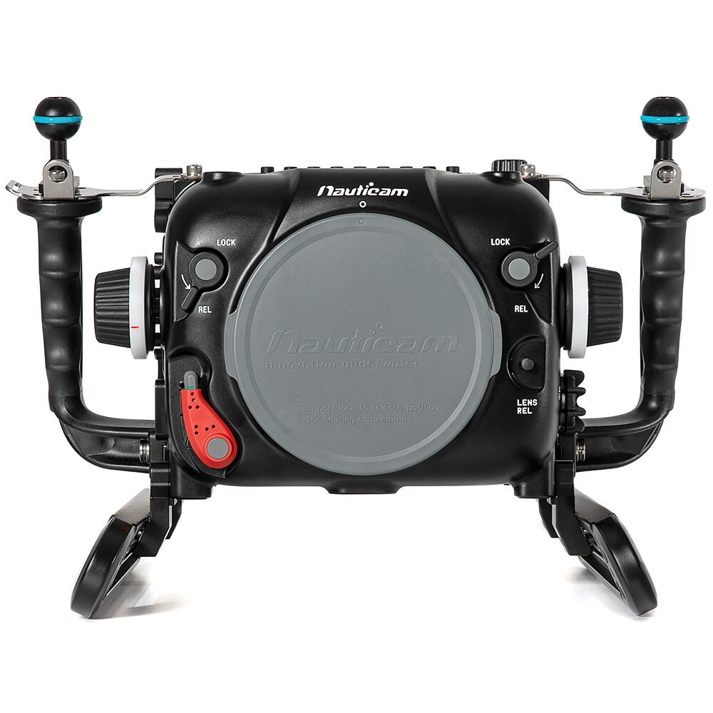 red consumer camera