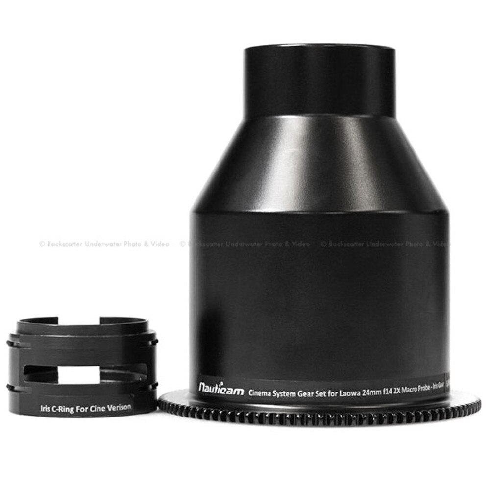 Nauticam Cinema Gear Set For Laowa 24mm F 14 2x Macro Probe Lens