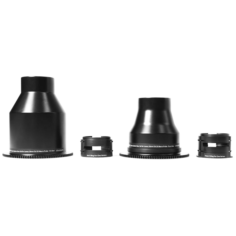 Nauticam Cinema Gear Set for Laowa 24mm f/14 2x Macro Probe Lens