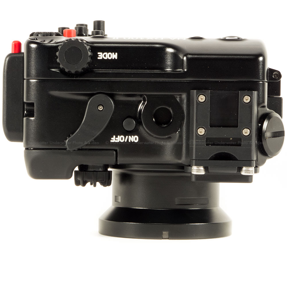 Nauticam NA-RX100ii INON UHL-H100レンズ付き Nauticam NA-RX100II Underwater Housing for Sony RX100 Mk II