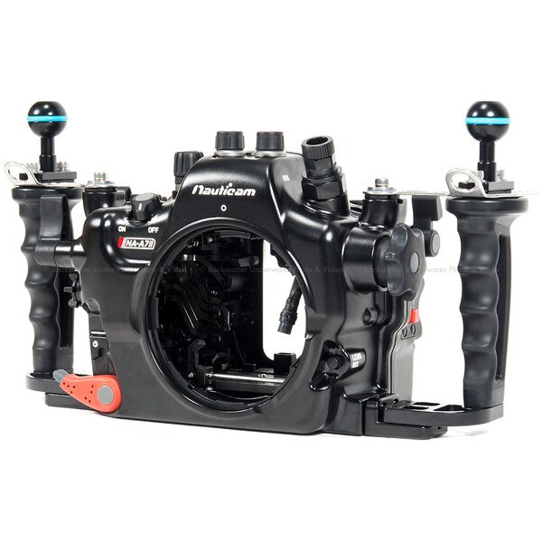 Nauticam NA-A7II Underwater Housing with No Bulkheads for Sony a7 II Full Frame Mirrorless Camera