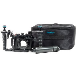 Nauticam NA-LX10 Underwater Housing, Dual Handle & Vacuum Package for Panasonic LX10 Compact Camera