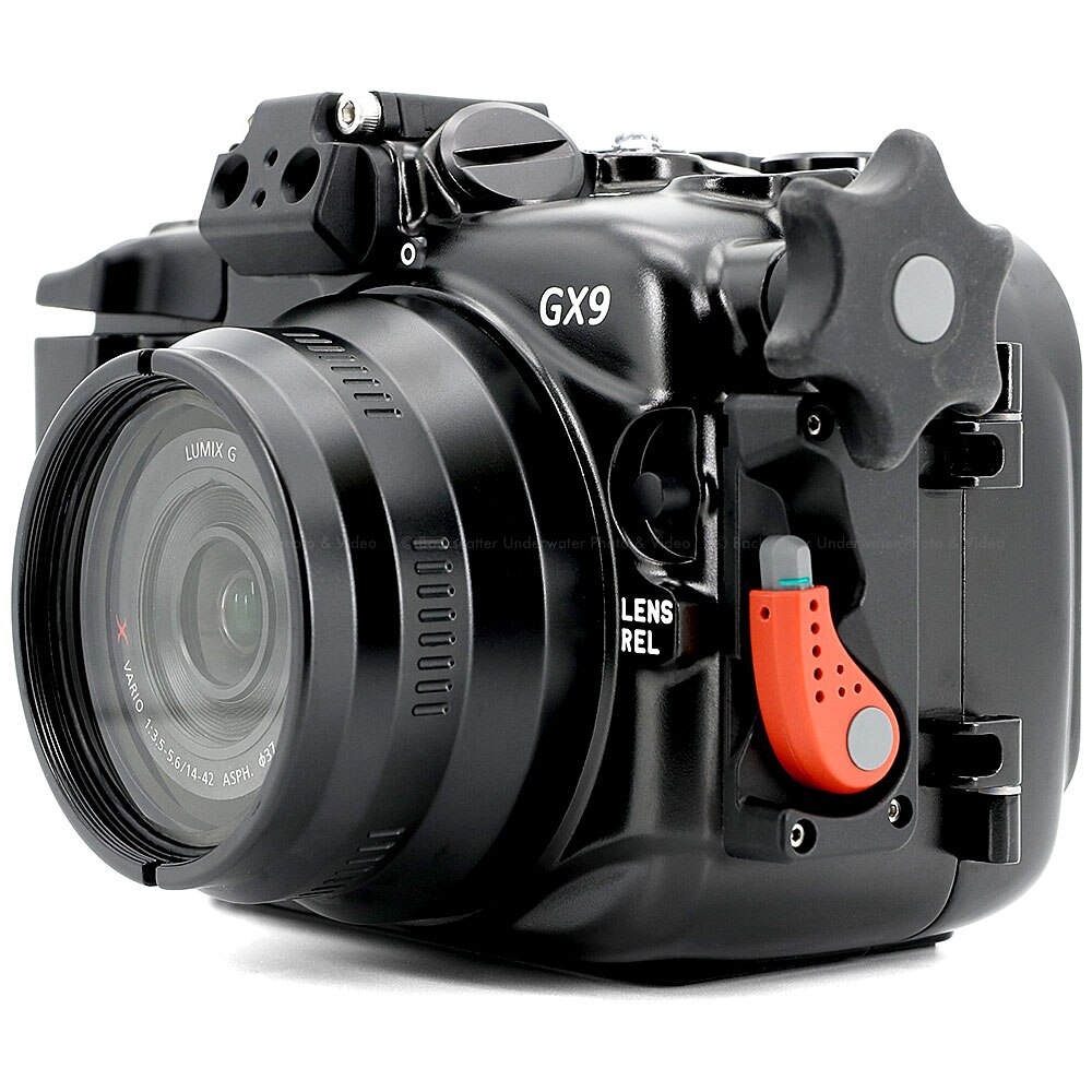 Navitech Black Waterproof Underwater Housing Case/Cover Pouch Dry Bag The Panasonic Lumix GX9 