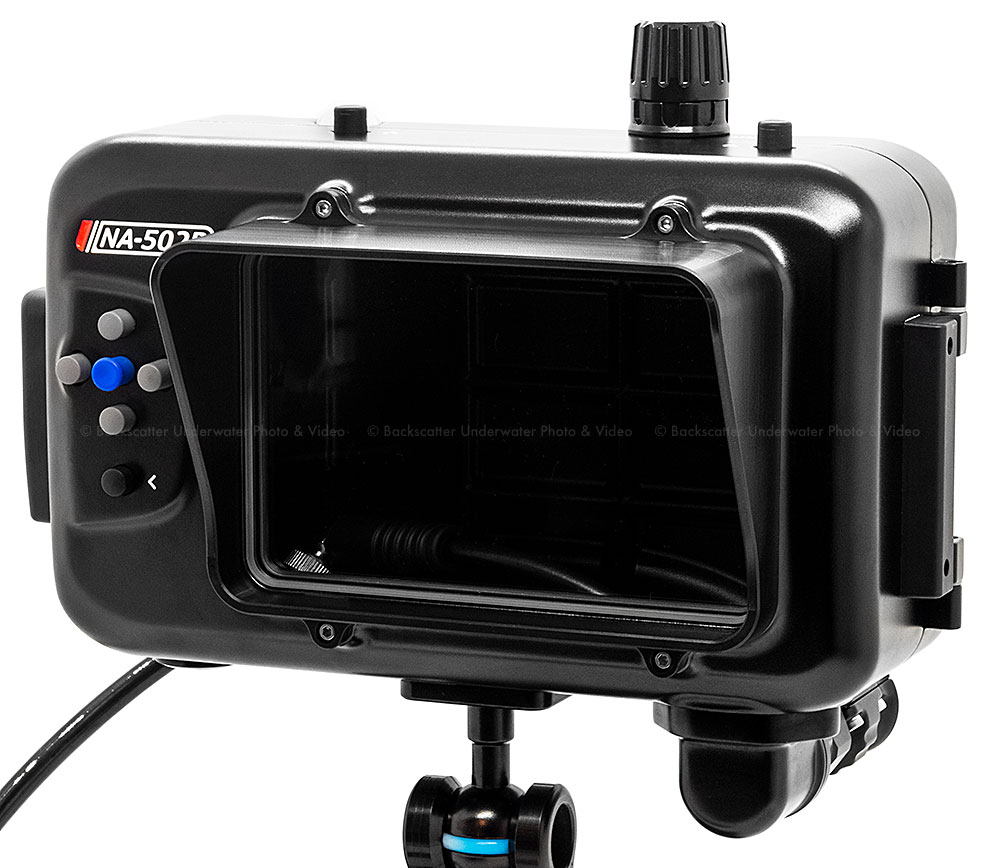 Nauticam SmallHD 502 Bright Monitor Underwater Housing NA-502B-S (HD-SDI)