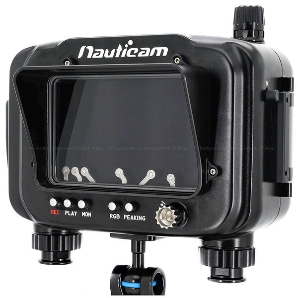 Nauticam Atomos Ninja V Underwater Housing for Atomos Ninja V 5-inch 4Kp60 4:4:2 10-bit Recorder, Monitor & Player