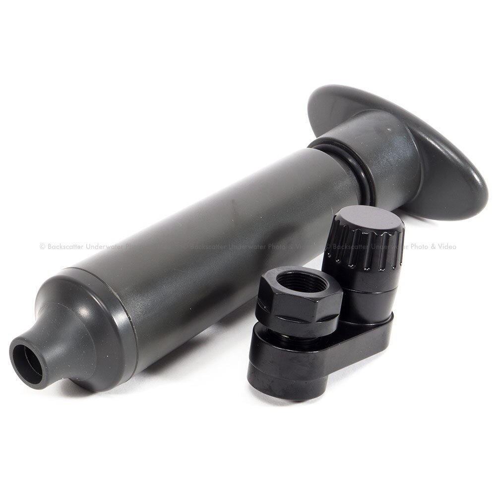 Nauticam Vacuum Check and Leak Detection System: M16 Offset Connector with Vacuum Valve