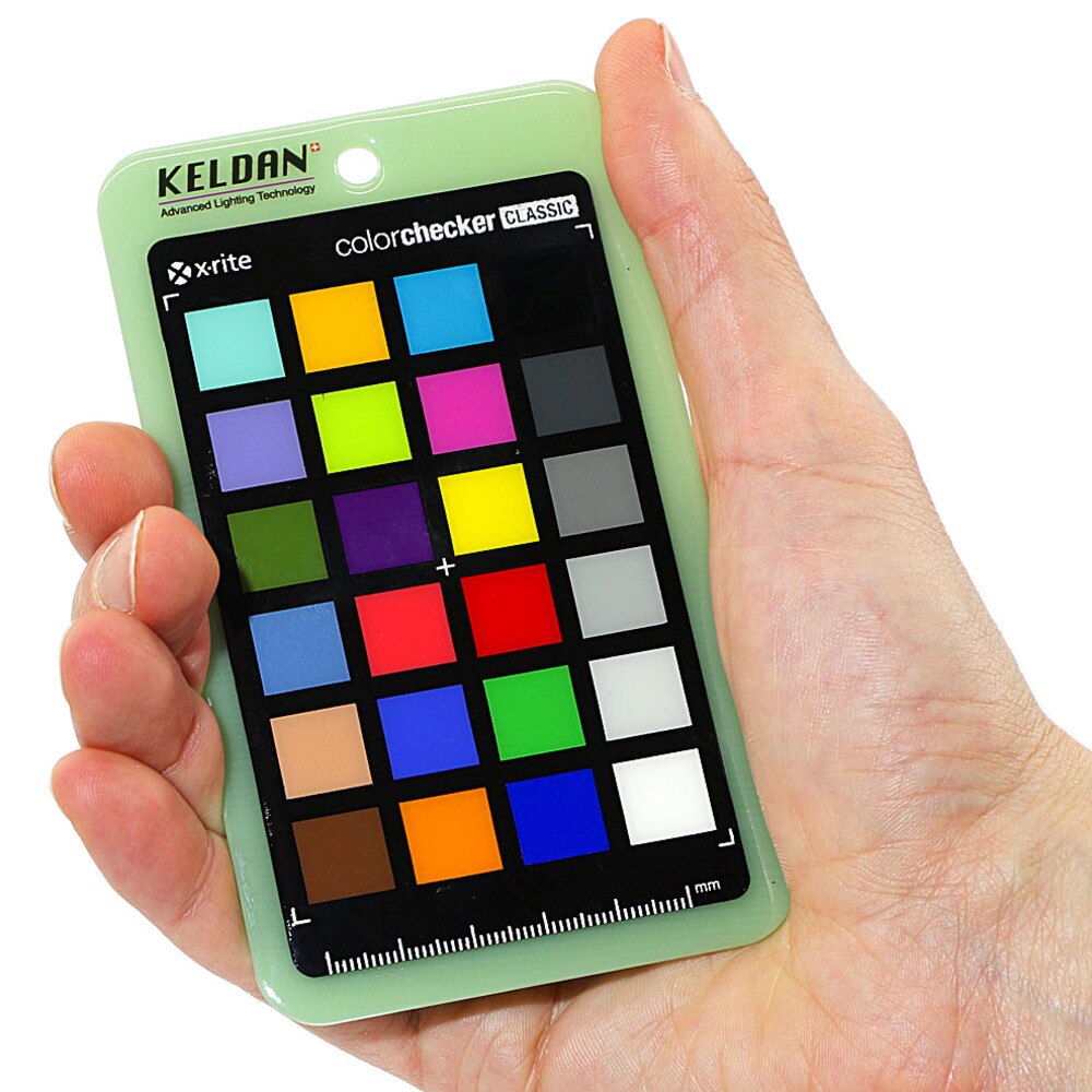 Keldan Color Checker and Gray Card