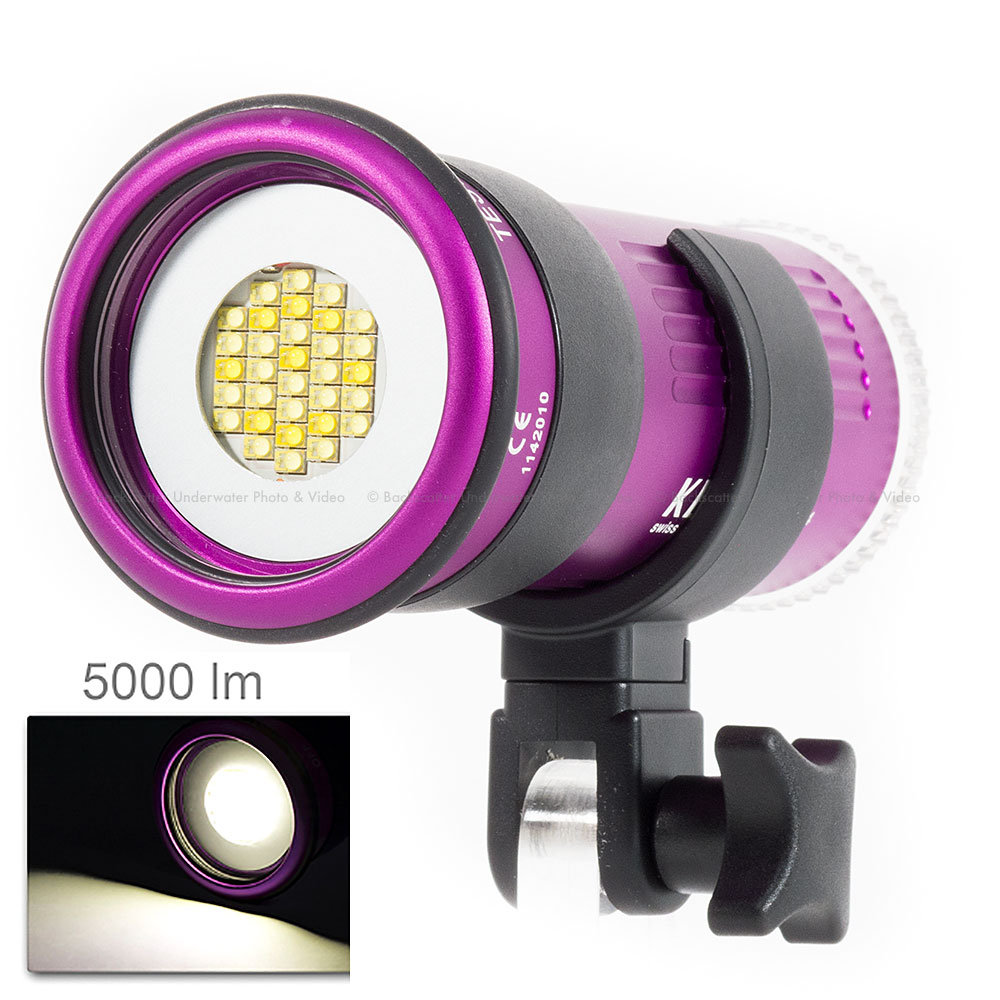 Keldan LUNA 4 FLUX 5000 lumen Underwater Video Light Keldan LUNA 4 FLUX 5000 lumen Underwater Video Light