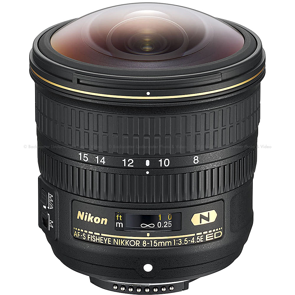 Nikon AF-S 8-15mm f/3.5-4.5E ED Fisheye NIKKOR Lens