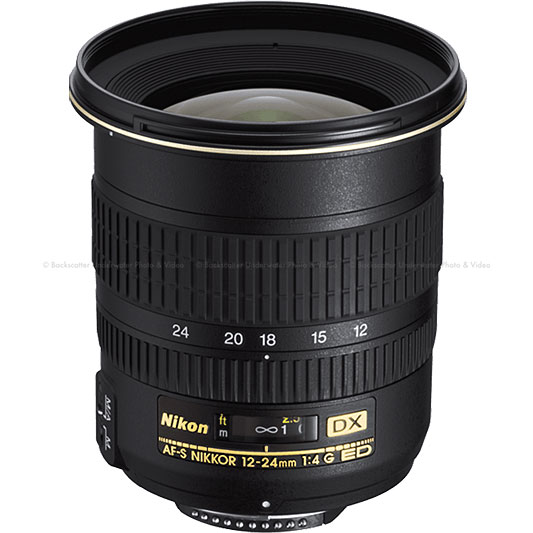 Nikon 12-24mm f4G ED-AF Digital Zoom Nikkor Lens for Nikon Digital Cameras