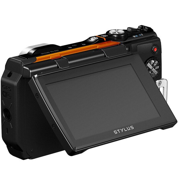 Depressie St pad Olympus Tough TG-860 Waterproof Compact Camera - Orange/Black