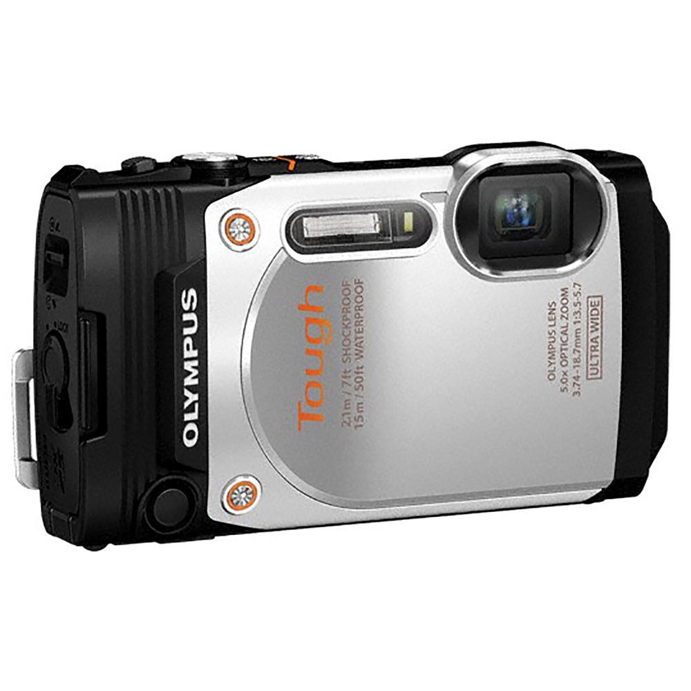 Olympus Tough TG860 Waterproof Compact Camera White
