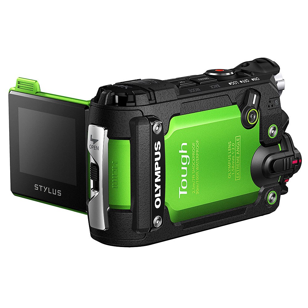 Olympus Tough TG-Tracker Action Camera - Green