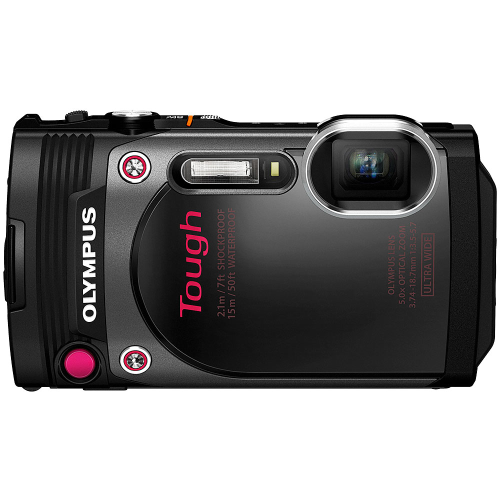 Olympus Tough TG-870 Waterproof Compact Camera - Black