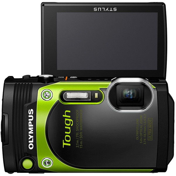 Ontleden bijtend oppakken Olympus Tough TG-870 Waterproof Compact Camera - Green