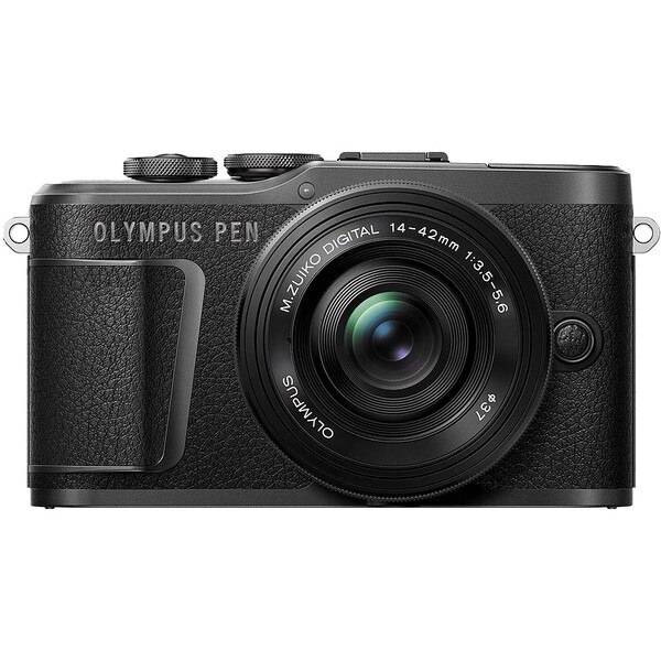 Olympus PEN E-PL10 Mirrorless Camera & Olympus ED M. 14-42mm f/3.5-5.6 EZ  Lens