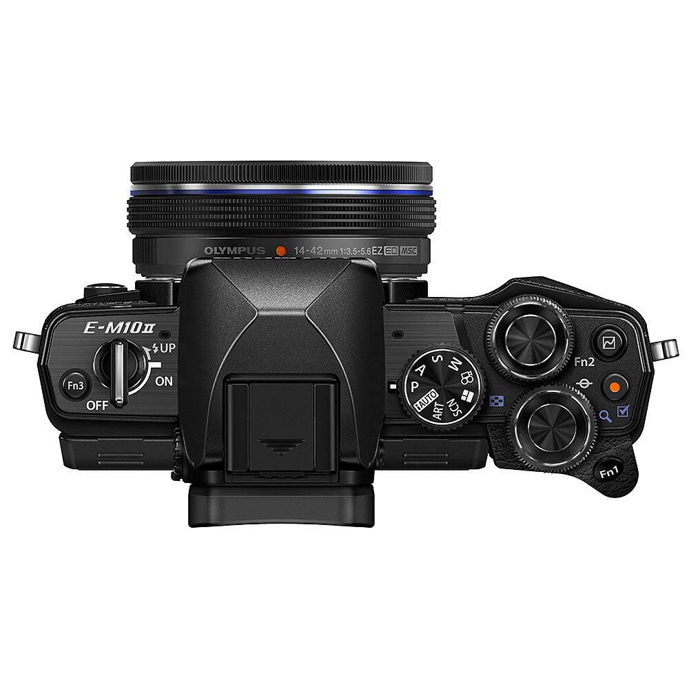 Olympus OM D E M Mark II Mirrorless Black Camera with