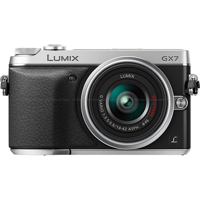 Panasonic LUMIX DMC GX7 Interchangeable Lens DSLM Camera   Silver